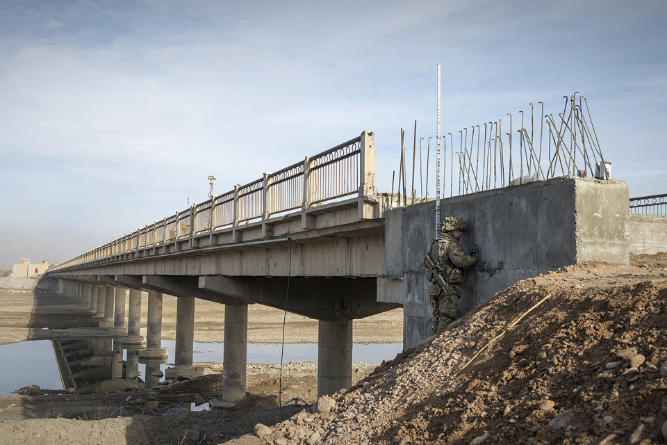 Important Helmand bridge is repaired