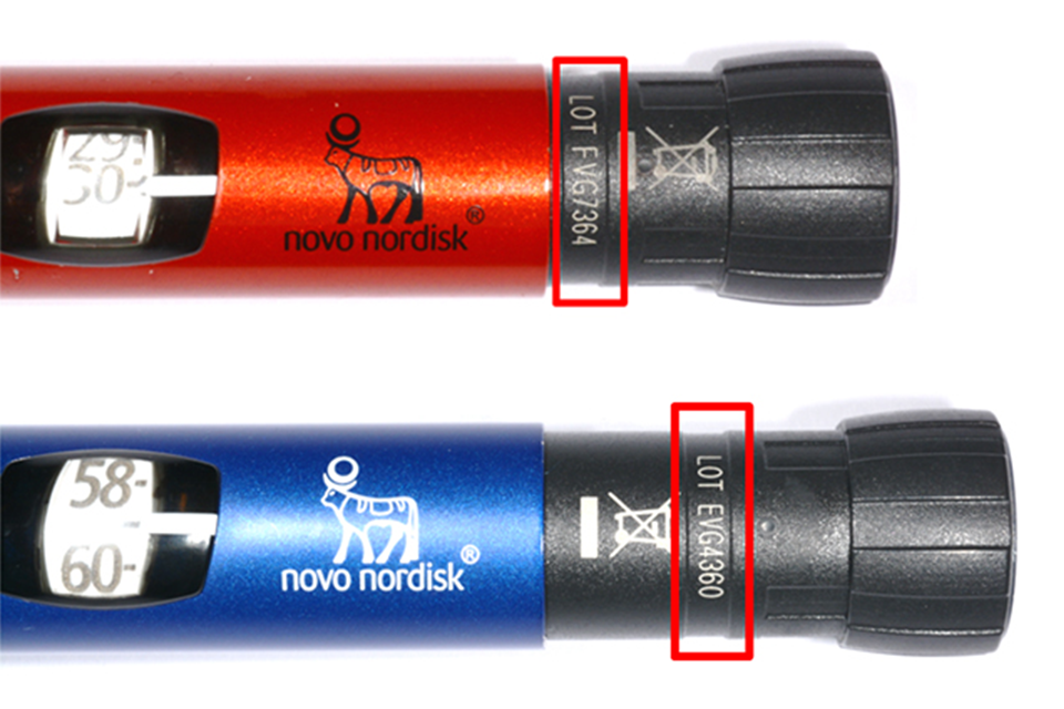 Batches of NovoPen Echo & NovoPen 5 recalled due to risk of fault