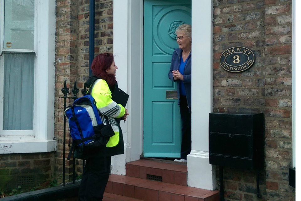 Yorkshire residents urged to sign up to be #floodaware