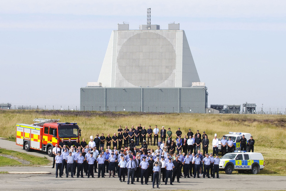 RAF space monitoring station reaches milestone