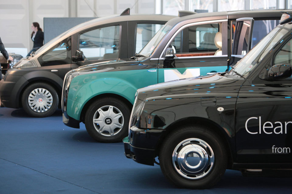 Boost for 8 cities’ bid for share of £20 million plug-in taxi prize