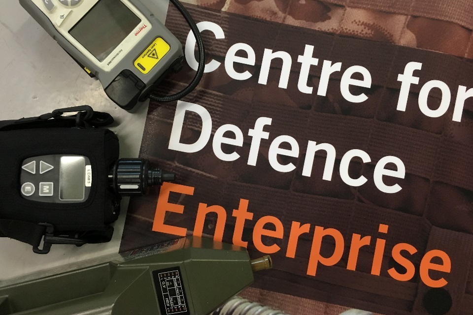 Ministry of Defence and the Home Office seeking innovative solutions to defence issues