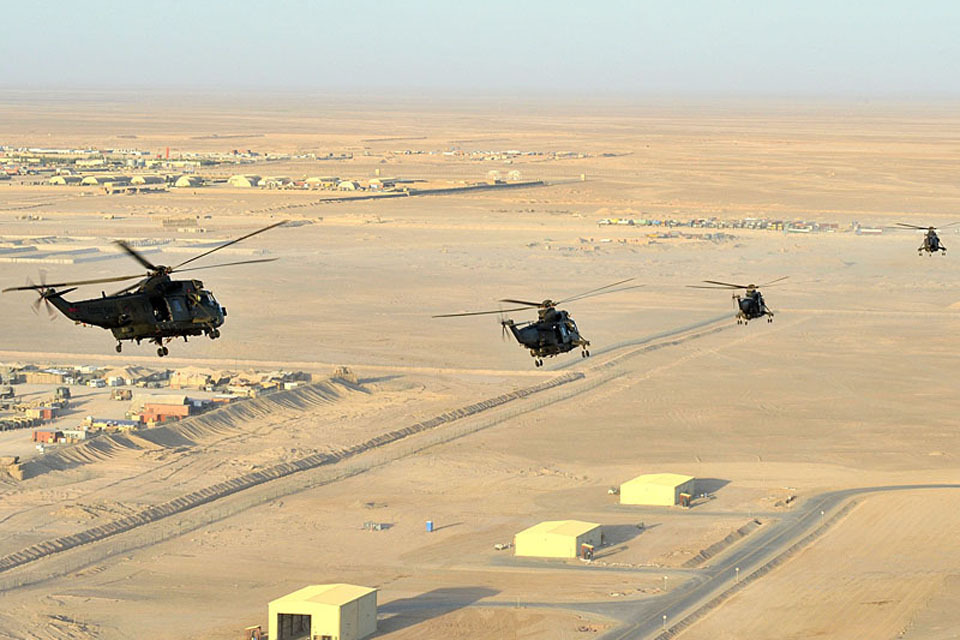 Navy Sea Kings complete Afghanistan mission