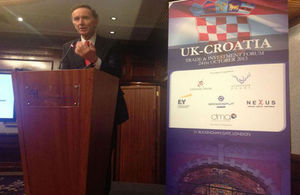 Lord Green, UK Minister for Trade and Investment addressed UK-Croatia Investment Forum