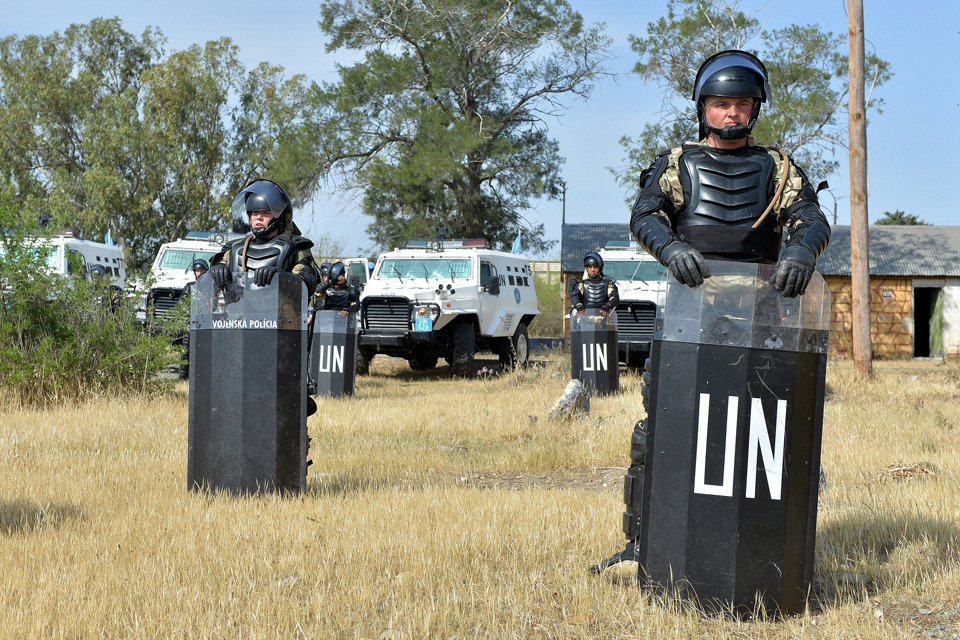 Reservists train for UN Cyprus mission