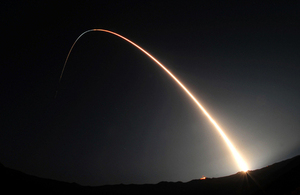 A Minotaur IV rocket launches a United States military space-based space surveillance satellite into orbit (library image) [Picture: Senior Airman Andrew Lee, US Air Force]