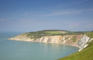 A picture of the Isle of Wight