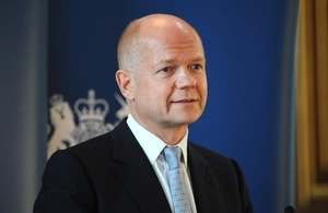 Foreign Secretary, William Hague