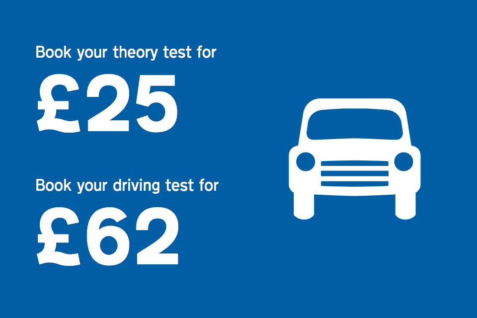 Driving test costs
