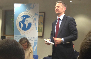 Deputy Ambassador Patrick Davies discusses his career and UK foreign policy priorities.
