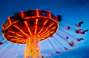 picture of a fairground ride