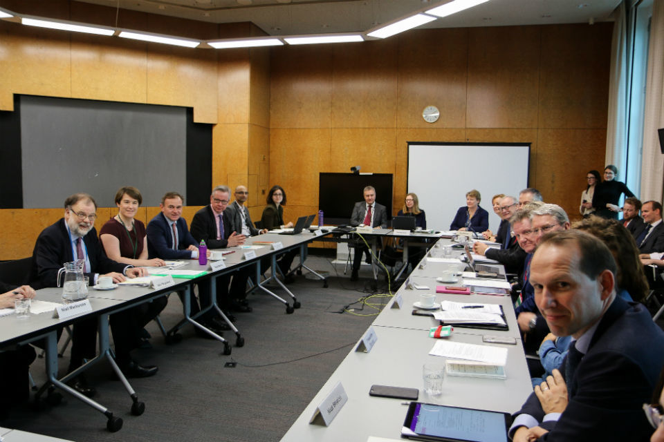 Food and Drink Sector Council meets for first time