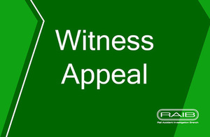 RAIB witness appeal Notting Hill Gate
