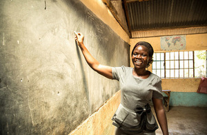 UK aid is supporting teachers like Risper Opiyo to reach the most marginalised children. Picture: Anna Dubuis/DFID