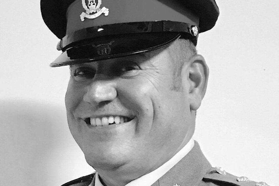 MOD confirms the death of Captain Dean Sprouting