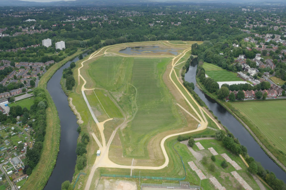 Environment Agency completes £10 million flood storage basin on World Wetlands Day