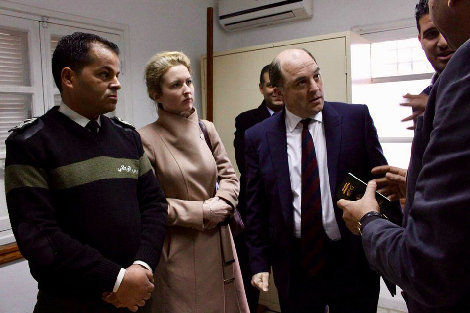 Home Office Minister visits Tunisia