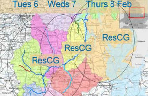 The exercise covers the whole of the River Trent, from Shropshire to Humberside