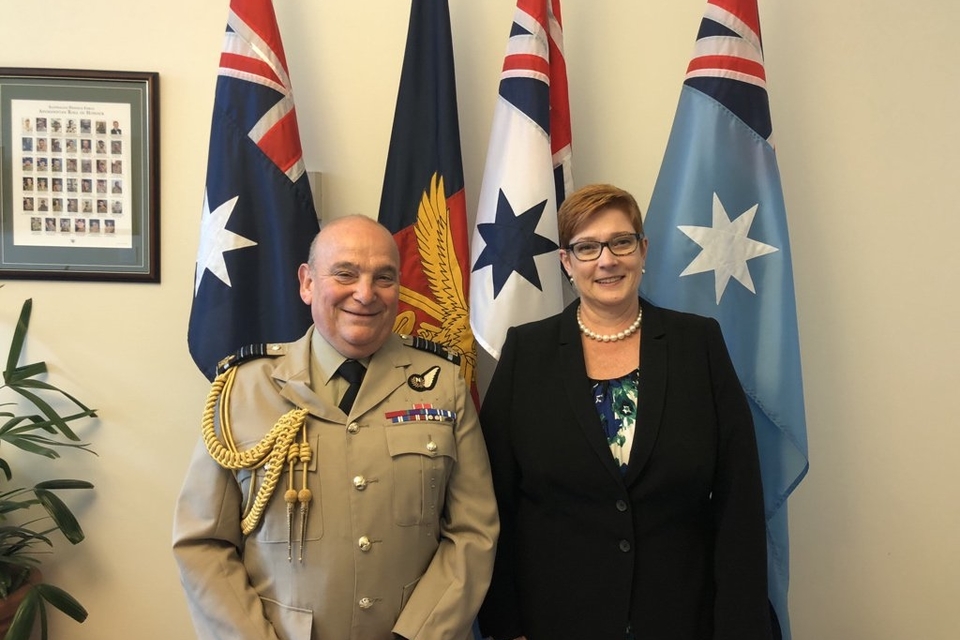 UK Chief of Defence Staff reaffirms commitment to Australia