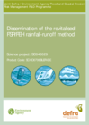 Dissemination Of The Revitalised Flood Estimation Handbook (FEH ...