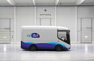 Picture of V2go van.