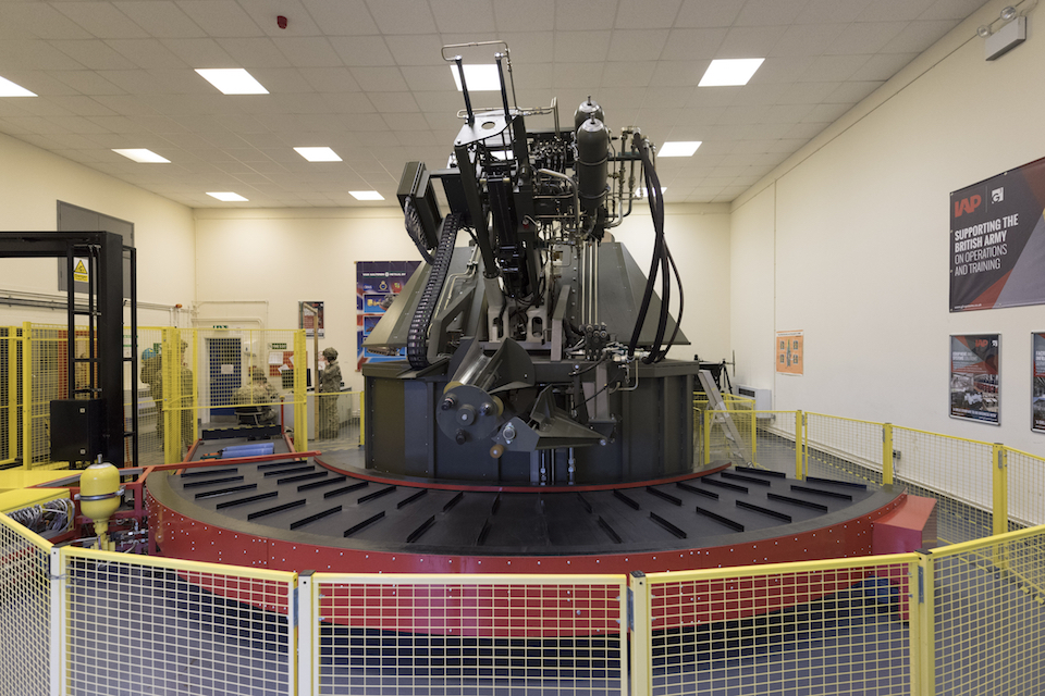 Firing of 50,000th simulated round from turret trainer signals savings of £125M