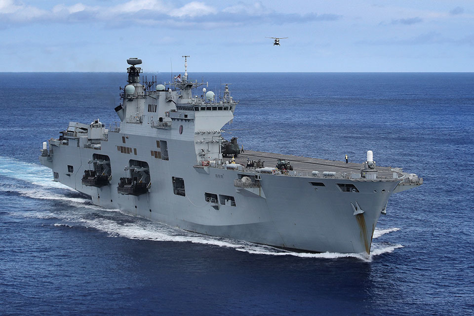 UK agrees sale of HMS Ocean to Brazil