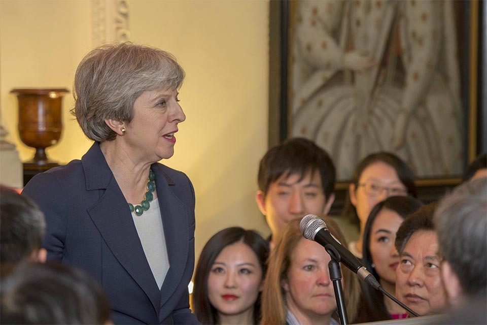 PM hosts Chinese New Year reception at Downing Street