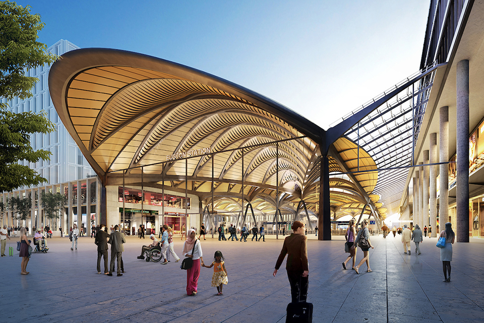 HS2’s gateway to London set for transformation as Lendlease wins Euston development role