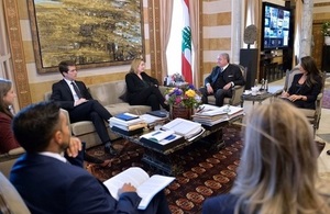 UK Home Secretary visits Lebanon