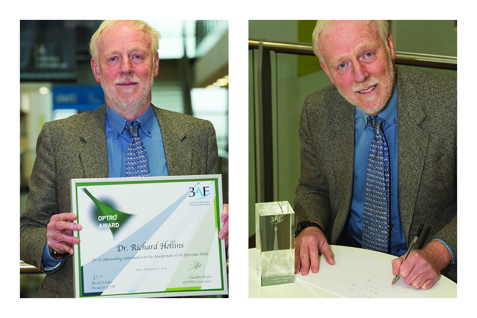 The Long View   a lifetime of work in optronics is recognised in annual award