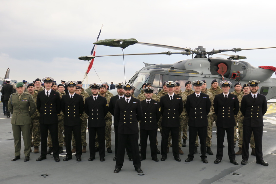 Royal Navy and Royal Marines join major French deployment