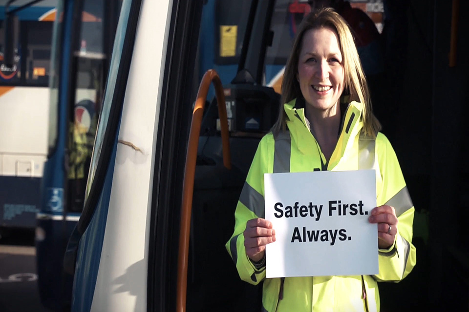 Safety First Video Workforce film puts safety first - GOV.UK