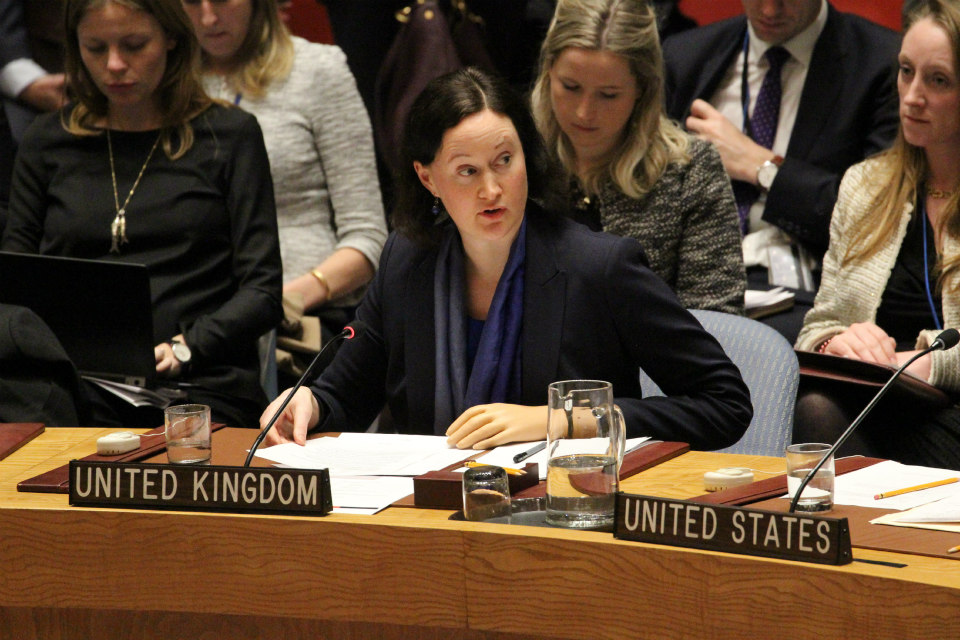 Ambassador Ruth Andreyeva in the Security Council Briefing on Afghanistan