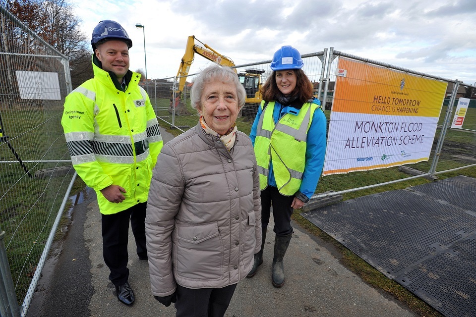 Work starts on multi million pound North East flood scheme