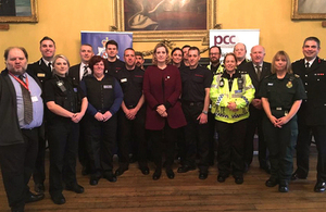 Read Home Secretary praises first responders and emergency services article