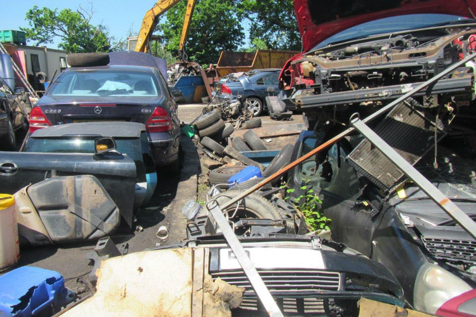 Scrapyard permit dodger claims end of life vehicles were for resale