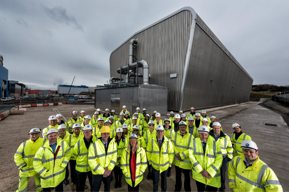 New storage facility is ready for waste