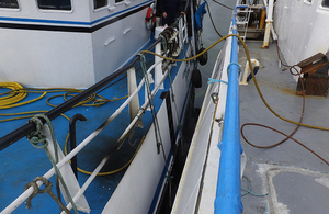 Access to Constant Friend via another fishing vessel