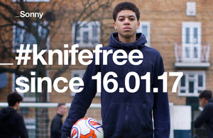 Read Home Office launches anti-knife crime campaign article