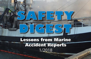MAIB safety digest cover extract