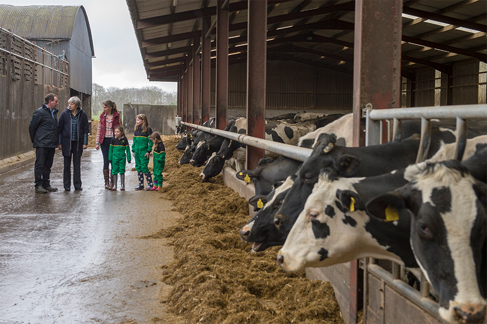 Prime Minister visits farmers in Northern Ireland today to mark one year to EU exit