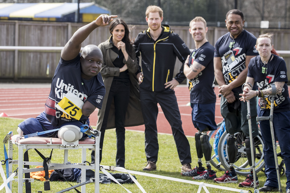 Prince Harry and Meghan Markle meet Invictus Games UK Team hopefuls