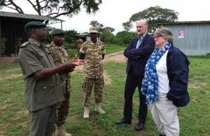 Thérèse Coffey visits Uganda