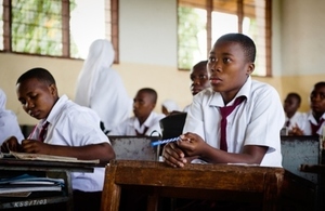 School girl Desderia in Tanzania. Picture: Eliza Powell/Camfed