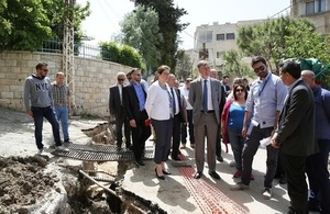 Ambassador Shorter tours UK funded projects in Chouf