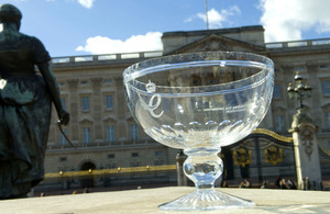 Queen's Award for Enterprise crystal bowl (credit: Geraint Lewis)