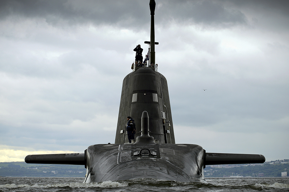 Defence Secretary marks major step forward for UK’s nuclear submarine capability