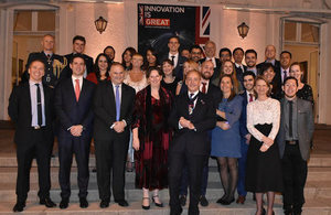 HMA Fiona Clouder, Lord Mayor of London and some guests.