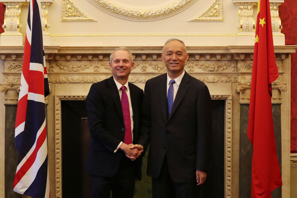 UK and China further strengthen Golden Era relationship